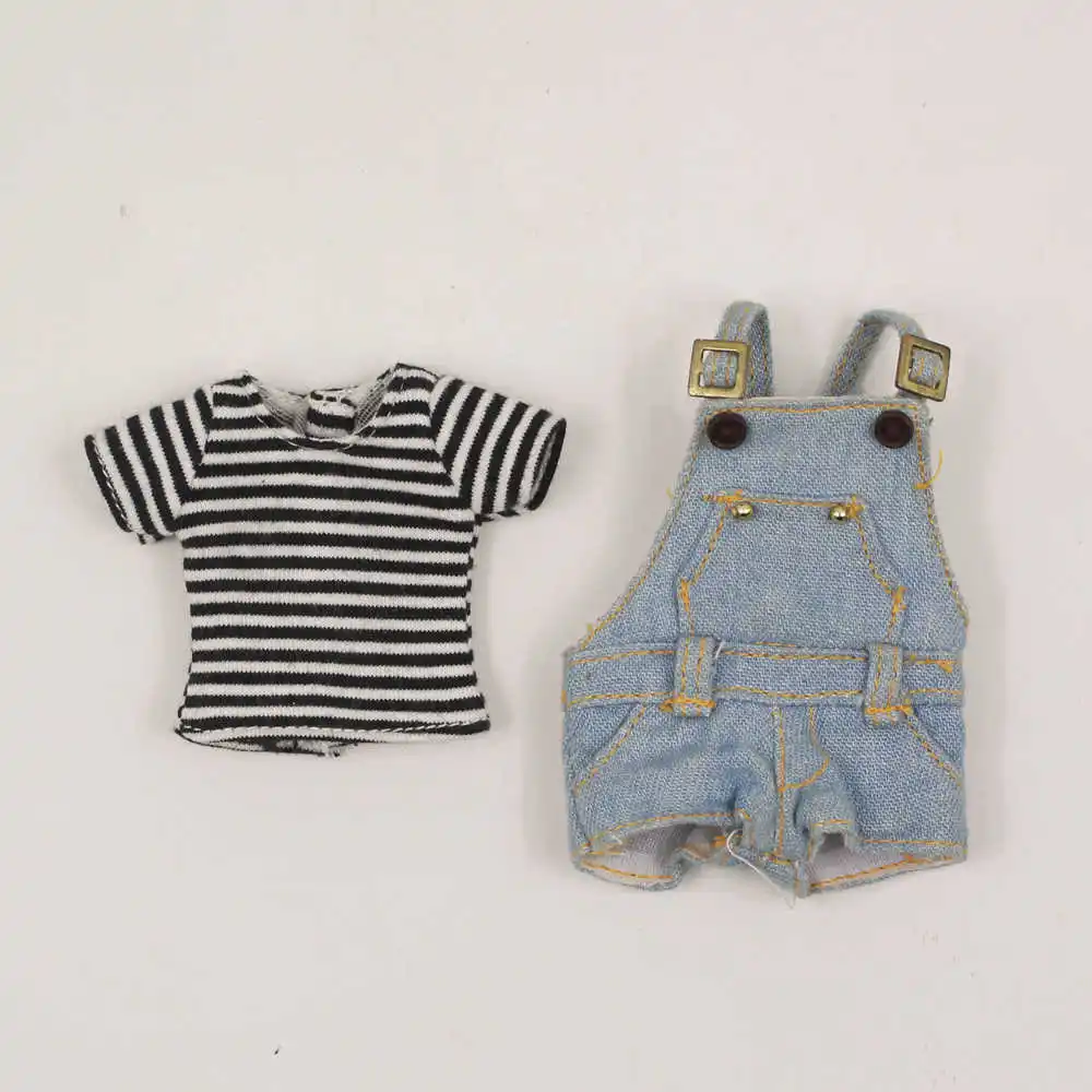 Blyth doll ледяная одежда комбинезон джинсовая рубашка - Цвет: suit