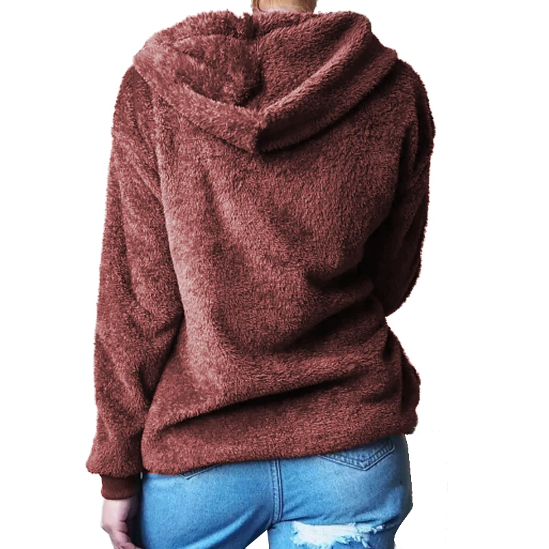 Фланелевый свитер на молнии женская новая модель в европейском и американском