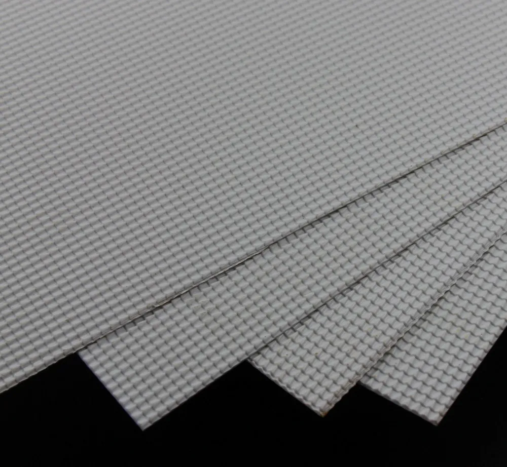 ABS12 4pcs ABS Styrene Tile Roofs Patterns Sheets A4 215mm x 300mm White HO or OO Scale Architectural | Игрушки и хобби