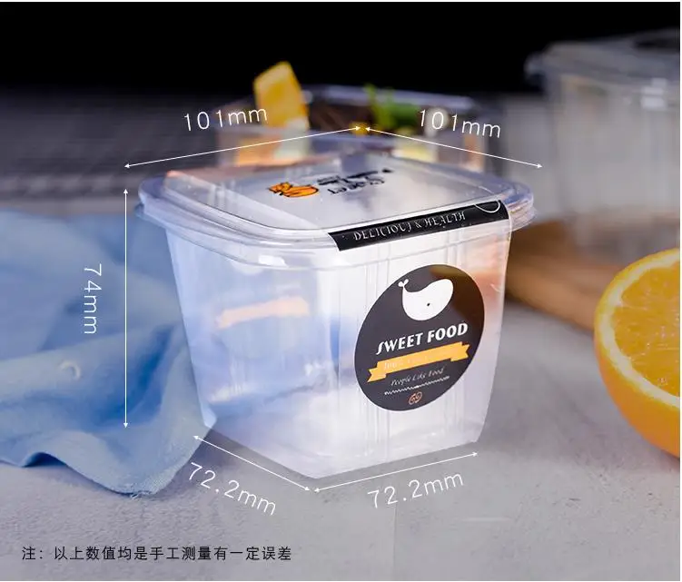 10pcs 400ML clear plastic Jelly cups pudding cup Dessert fruit cake mousse yogurt Ice cream Salad Tiramisu Storage Boxes | Дом и сад