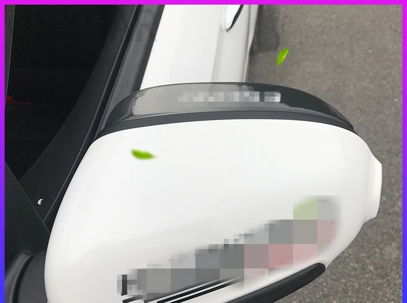 Автомобильное карбоновое зеркало заднего вида непромокаемое гибкое защитное
