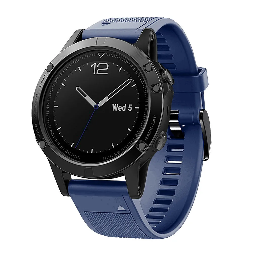 Роскошные Сменные наручные часы из ТПУ для Garmin Fenix 5X/5X Plus/3/3 HR, ремешок для часов, ремешок для часов, умные часы с пряжкой, браслет на запястье