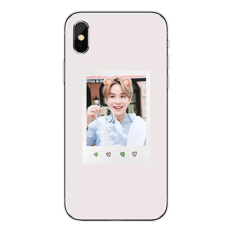 NCT 127 Kpop grupo Menino Мягкий ТПУ чехол Капа Do Telefone Para o iphone X XR XS MAX 8 7 6 PLUS 5 KPOP K.A.R.D MONSTA |