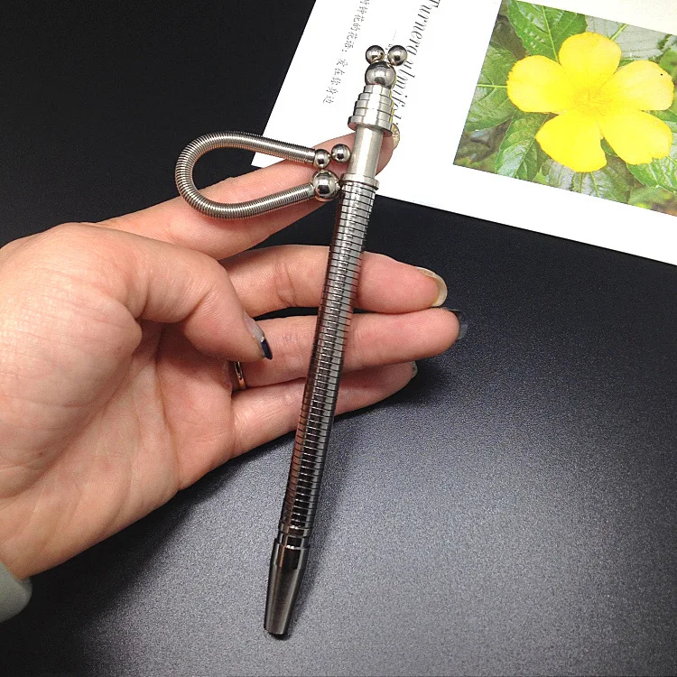 Creative decompression fidge pen toy signature magnetic metal office Gel Stationery School Supplier Gift | Канцтовары для офиса и