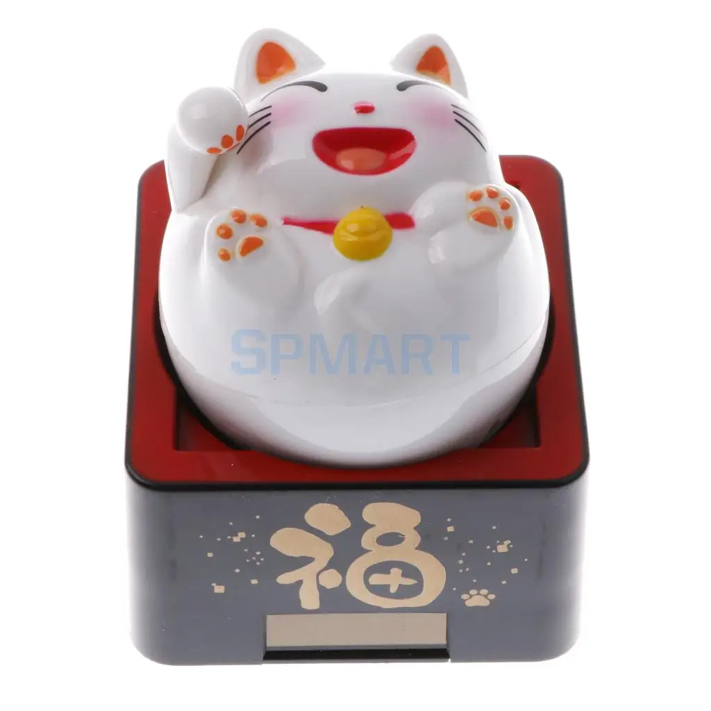 7 Солнечные бурлящая игрушка качая головой размахивая Фортуна Cat монах Лев дома/офиса/Car орнамент авто аксессуары - Цвет: 7