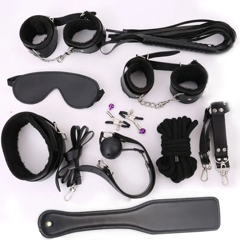 10 шт. женское сексуальное белье эротические игрушки для взрослых БДСМ бондаж