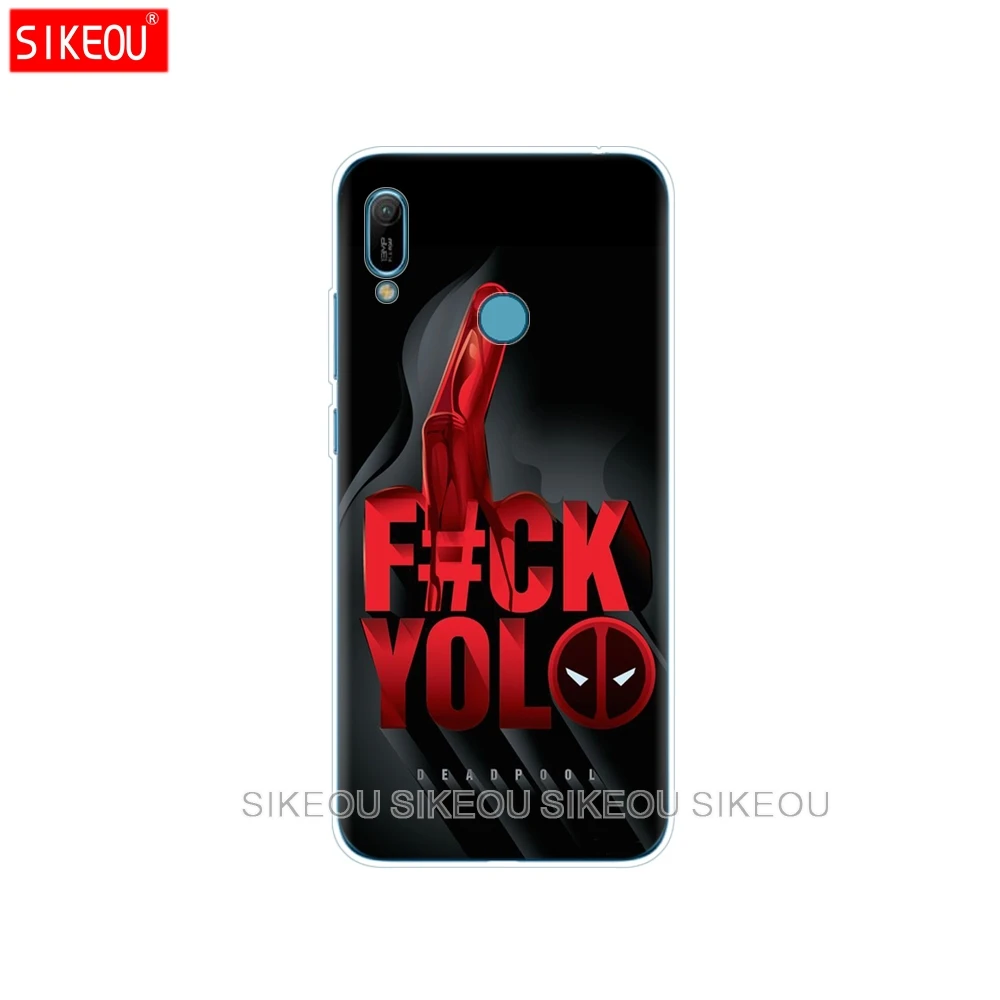 10868 Чехол для Huawei Y6 Y7 Y9 pro Prime чехол на Honor 8A PRO 8X10 i чехол Marvel мстители супергерой Капитан Железный человек танос - Цвет: 10868