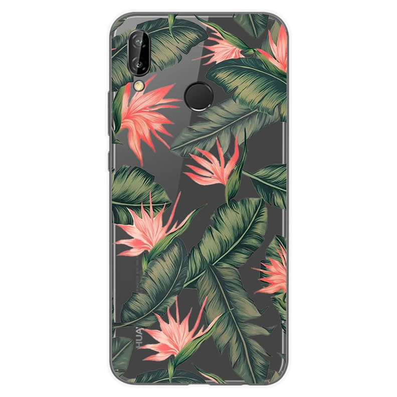 Силиконовый чехол для Huawei P20 lite 5 8 дюйма с принтом милого кота чехлы P 20 P20lite Nova 3e
