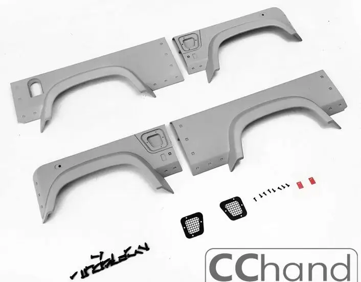 KAHN кузов широкий трек RC 1/10 масштаб RC4WDD D90/110 Defender ROVER LAND G2 грузовик - Цвет: FOR D90
