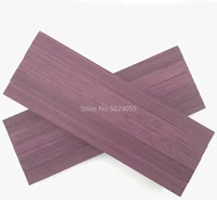1 piece diy knife handle material purple heart woodviolet wood for diy handicraft materials