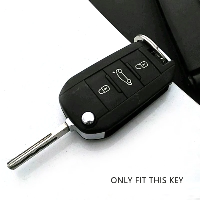 Чехол для автомобильного ключа силиконовый чехол Peugeot 3008 4008 307 208 308 508 408 2008