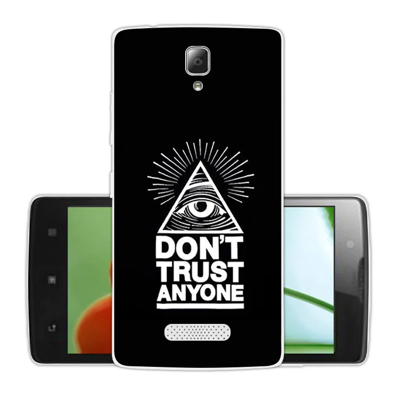 Мягкий ТПУ мобильный телефон для Lenovo A2010 чехол из мягкого прозрачный силиконовый
