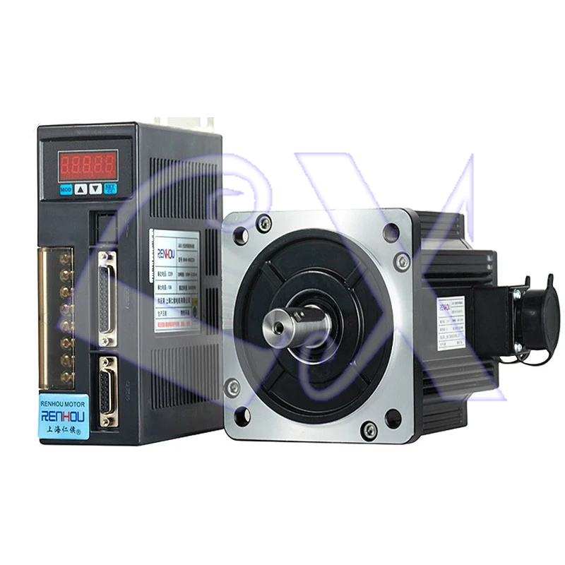 

1.5KW NEMA52 CNC AC Servo Motor and Driver Kit 130ST-M10015 10Nm 1500rpm 130*130mm 220VAC + AASD-30A 220V Driver with 3M cable