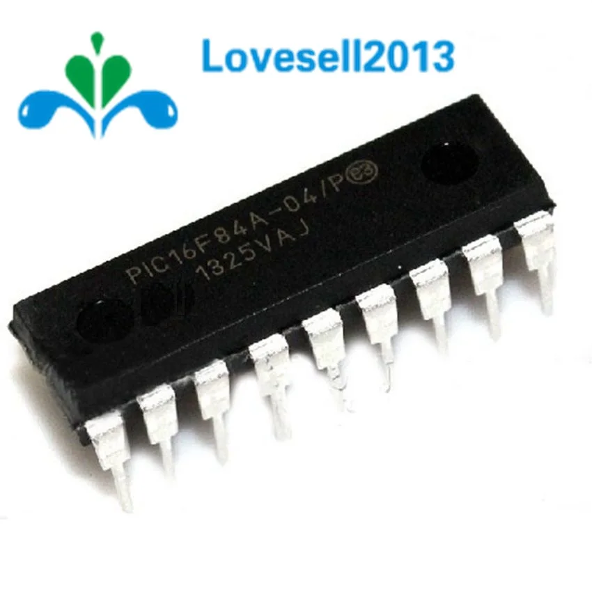 1PCS PIC16F84A-04/P PIC16F84A MICROCHIP DIP-18 CHIP IC | Электроника