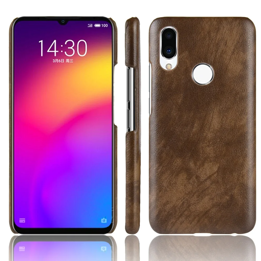 Роскошный кожаный чехол личи для Meizu M9 Note M6T Жесткий Чехол Asus Zenfone 5Z 5 MAX PRO M1 M2 Plus Shot |
