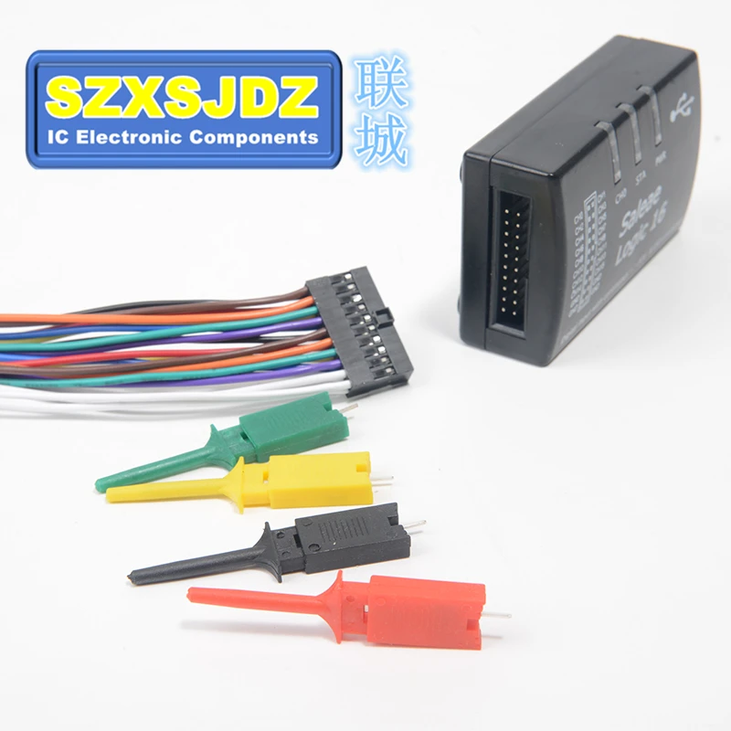 2021 + saleae16 1.2.14 1.2.10 1.1.34 1.1.8 1.2.28 1.2.17 USB 100 м анализатора логики ARM FPGA инструмент