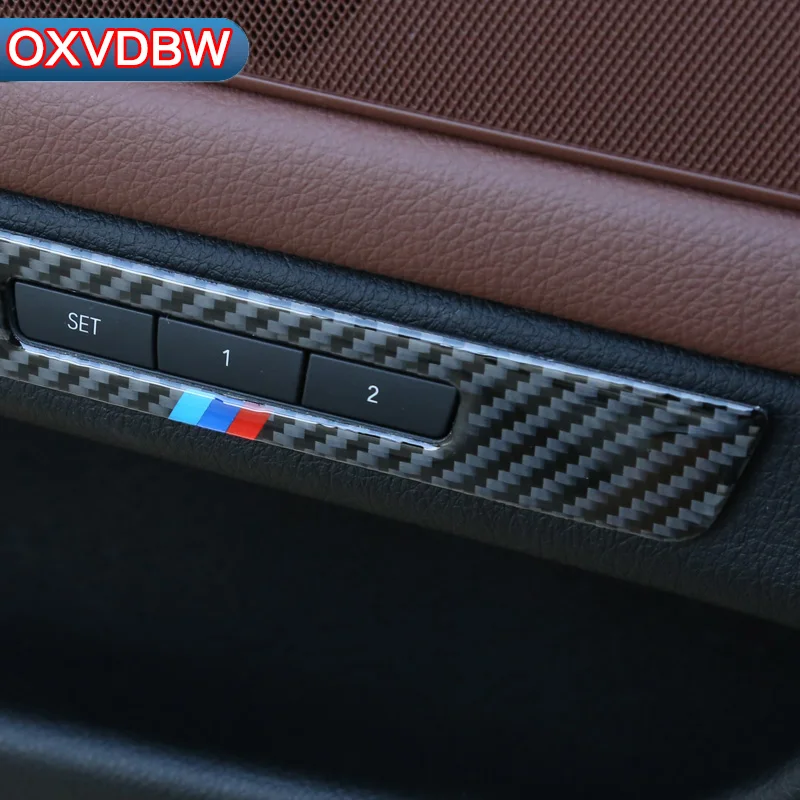 Для BMW F10 5 серия внутренняя отделка углеродное волокно сиденье с регулировкой
