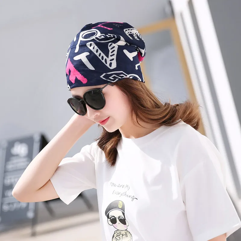 Многофункциональные женские банданы с принтом повседневный головной убор