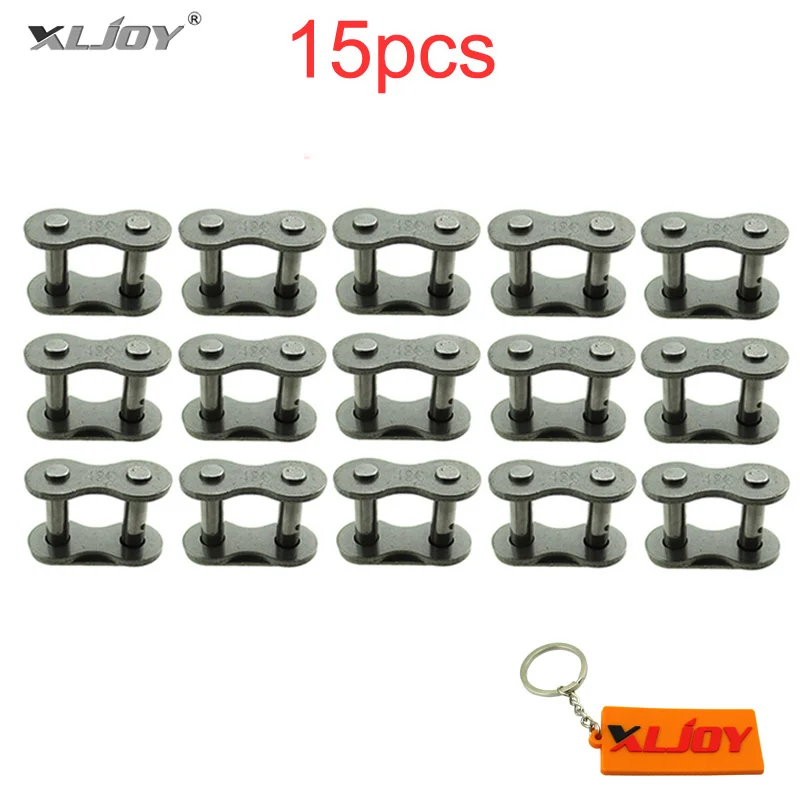 XLJOY 420 мастер звеньевая цепь для 50cc 70cc 90cc 110cc 125cc 150cc Pit Dirt Bike ATV Quad мопед скутер Go Kart