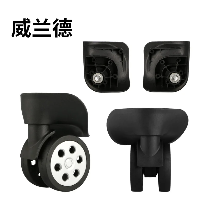 

High Quality Luggage Replacement Wheels for suitcases Repair 360 Spinner Casters Parts Universal wheel roller mute casters