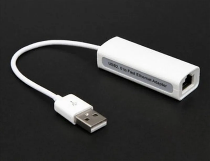 Переходник с USB 2 0 на Ethernet 10/100 м гнездовой кабель RJ45 сетевая Lan карта для