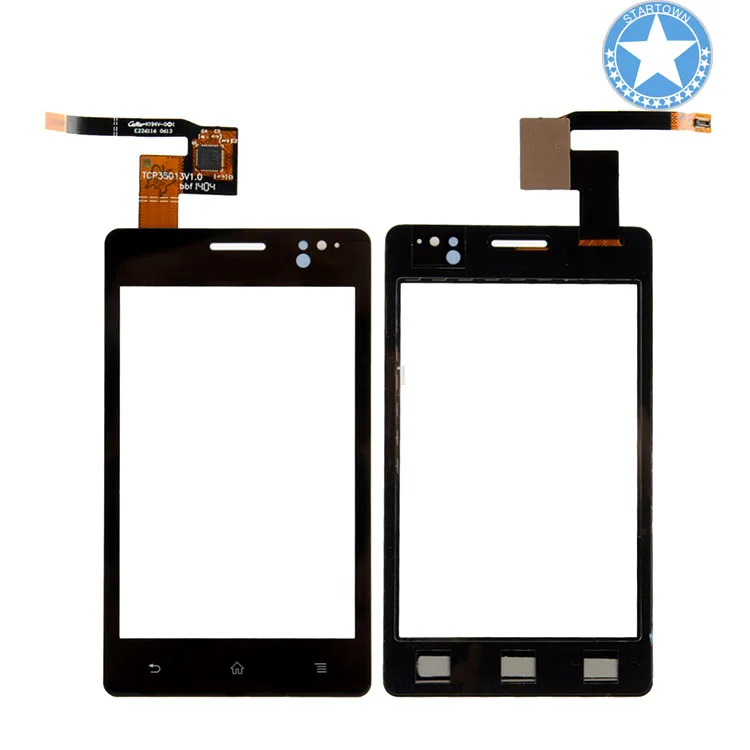 1pcs Black Touch Screen Digitizer For sony for Xperia go ST27 ST27i ST27a touch panel Glass Lens | Мобильные телефоны и