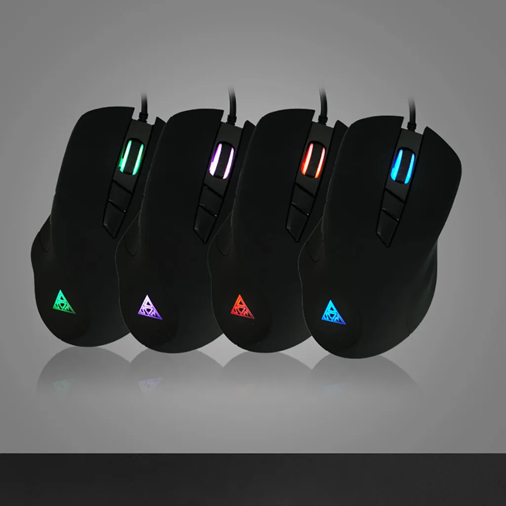 Игровая клавиатура набор мышей PC Gamer 104 клавиш подсветка механическая клавиатура с 7 клавишами 5000 dpi мышь Combo Computador Gamer L0514