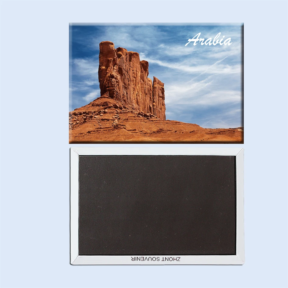 Живописный пейзаж Аравия скала Хилл небо пустыня Каньон Саудовская 22756 сувениры