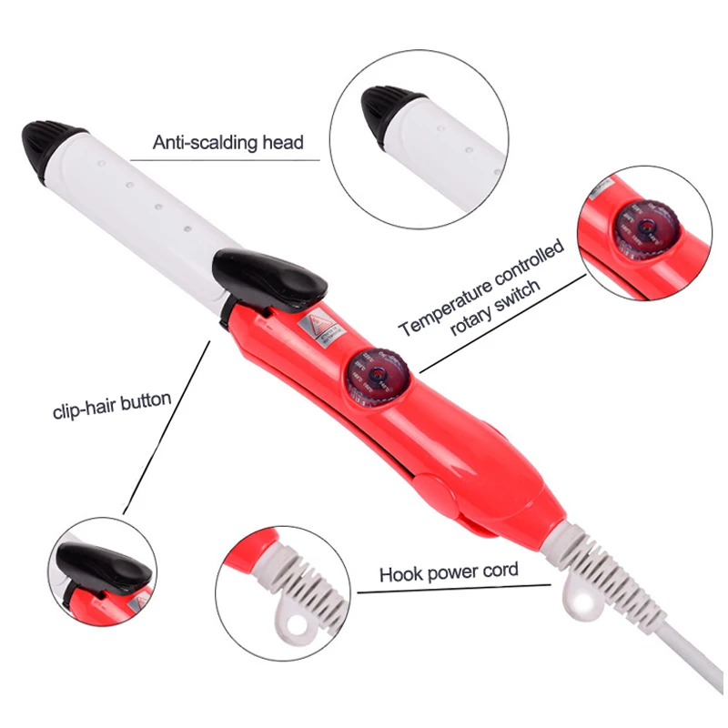 Двухдиапазонный Wi Источник питания: 2 элемента питания In1 щипцы для завивки