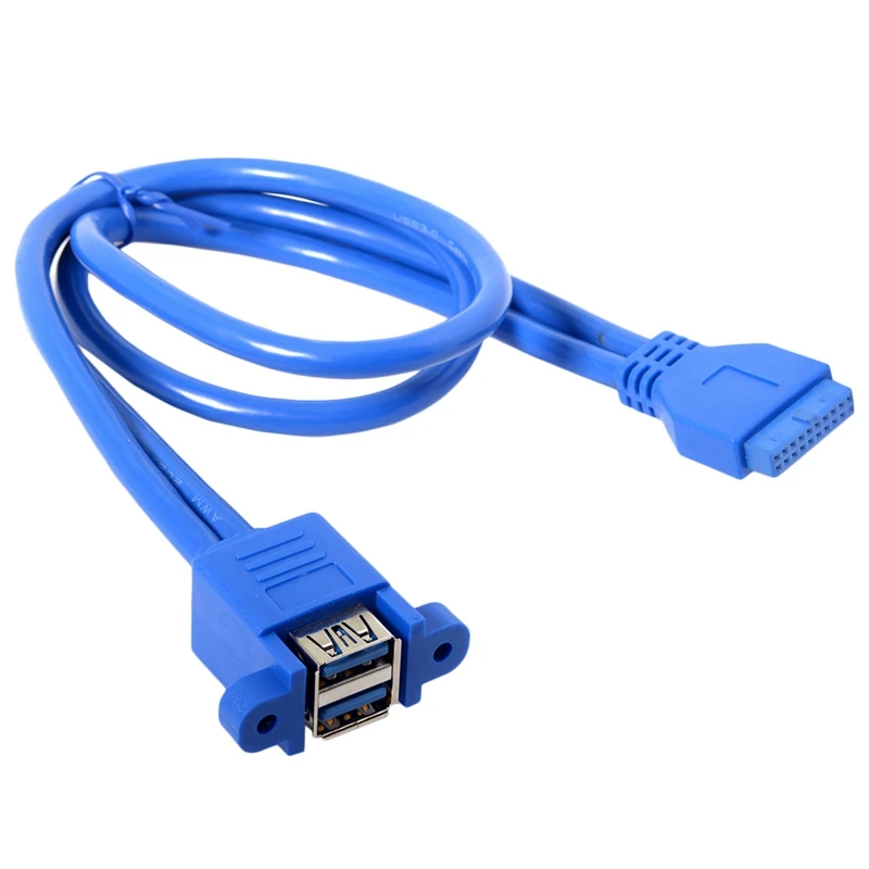 Штабелируемый Usb 3 0 тип женской панели для материнской платы 20Pin кабель заголовка