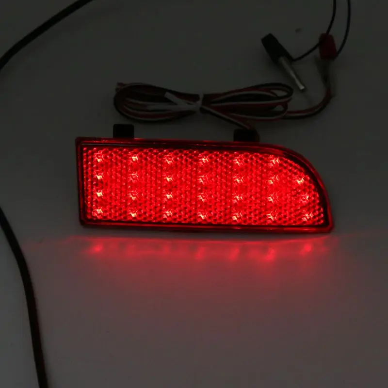 2 шт. Светодиодный отражатель заднего бампера противотуманные задние тормозные