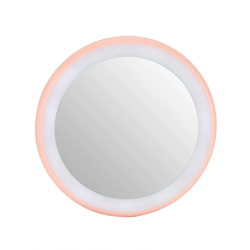 

Portable Makeup Mirror with Led Light Round Mini Portable