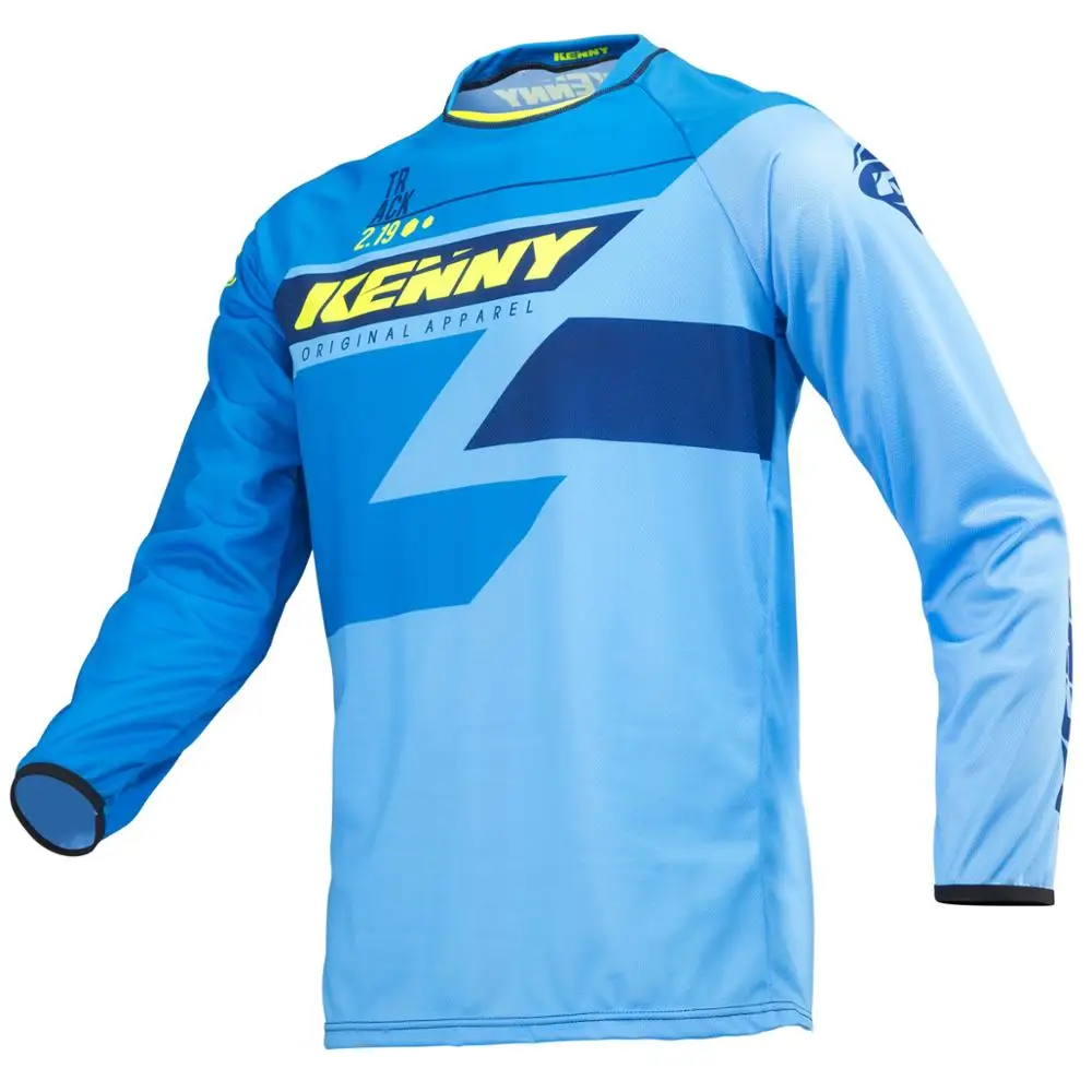 2019 Новый Quick dry Кенни Moto Джерси MX велосипед мотокросса BMX DH MTB футболка одежда с