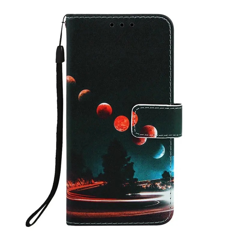 Wandering Earth Модная чехол для Fundas samsung Galaxy S10E S10 S9 S8 плюс J6 A7 бумажник мило русалок откидная крышка Фирменная Новинка P03D - Цвет: Wandering Earth