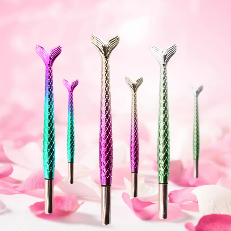 Красивая креативная Радужная гелевая ручка русалки милые кавайные черные