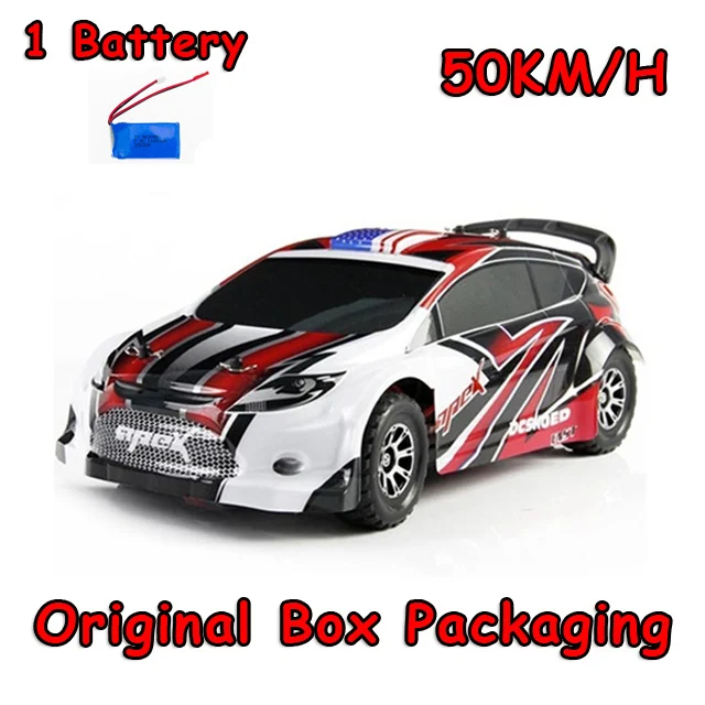 A949 50KM H 1battery WLtoys A949 гоночный Радиоуправляемый автомобиль RTR 4WD 2,4 GHz игрушки Радиоуправляемый автомобиль 1:18 высокая скорость 50 км/ч электронная машина - Цвет: A949 50KM H 1battery