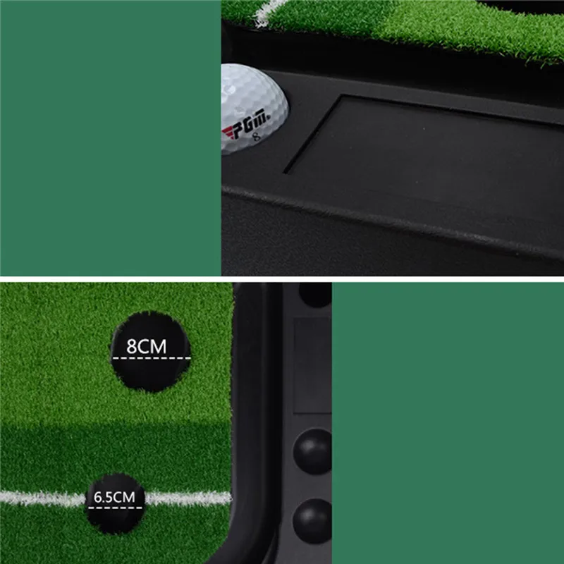 PGM Ball Return 2 5 м/3 м Крытая установка тренера для гольфа портативный коврик Putter