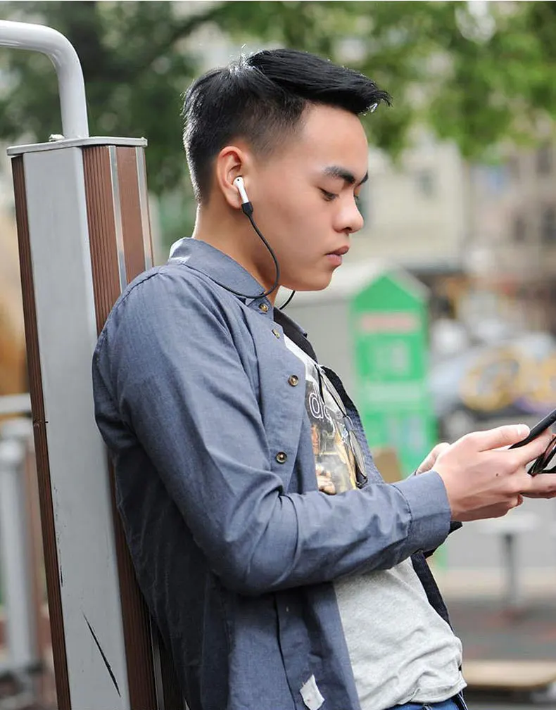 Магнитный ремешок с защитой от потери для Apple AirPods ремешок с защитой от потери магнитный ремешок для i7s i10 i12 i30 TWS наушники силиконовый шнур-кабель