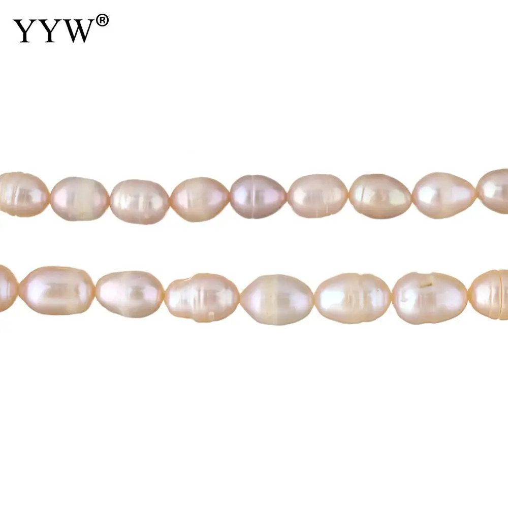 

Cultured Rice Freshwater Pearl Beads Natural Purple 6-7mm Approx 0.8mm Sold Per Approx 14.5 Inch Strand