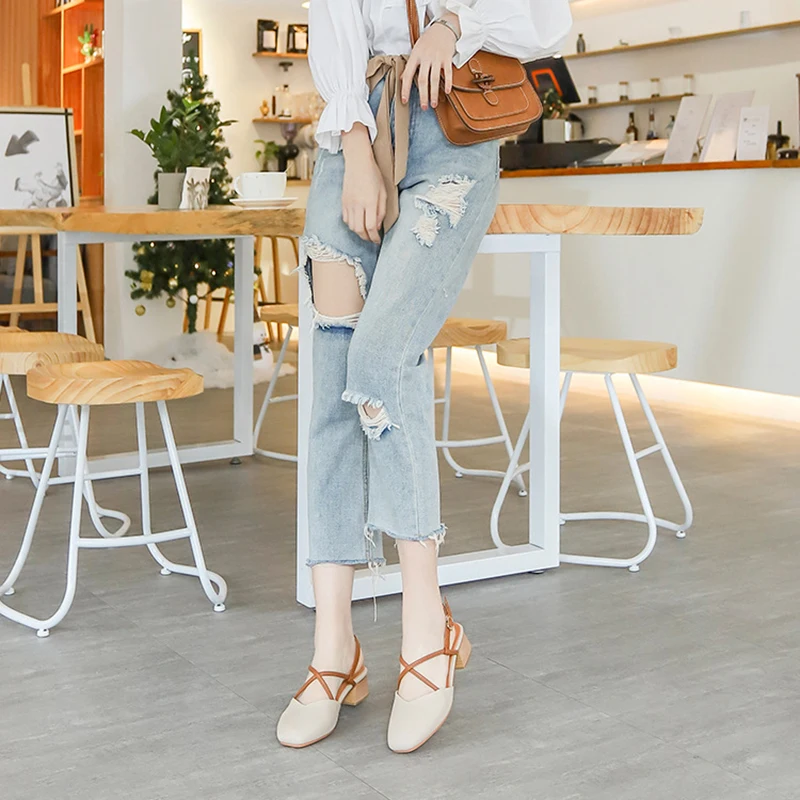 Женские туфли-лодочки с закрытым носком MAIERNISI новые весенние Милая женская обувь