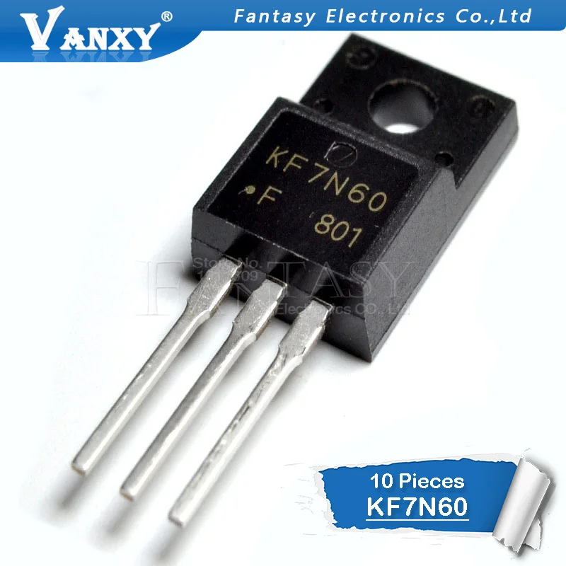 10 шт. KF7N60 TO220 KF7N60F TO 220 7N60 220F|shipping free| |