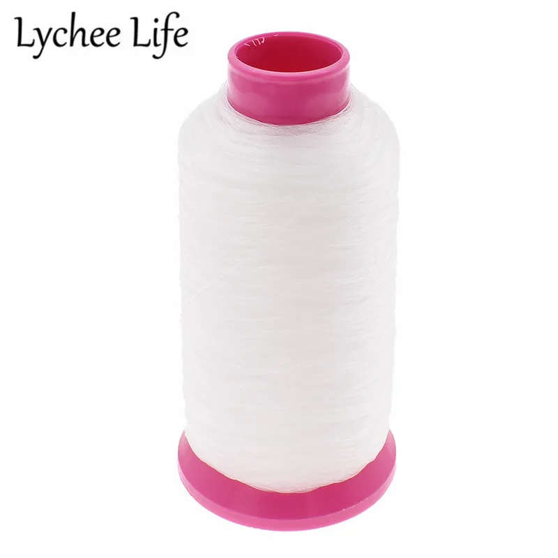 0.3mm Lychee Life, прозрачная нейлоновая нить для шитья, сделай сам, ручная работа, швейные нитки, простой стиль, для дома, комнаты, швейная ткань, аксессуары - Цвет: 0.3mm