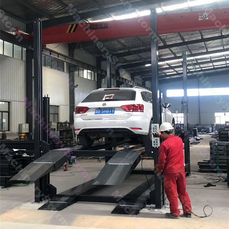 Автомобильное парковочное оборудование четырехстоечный автомобильный