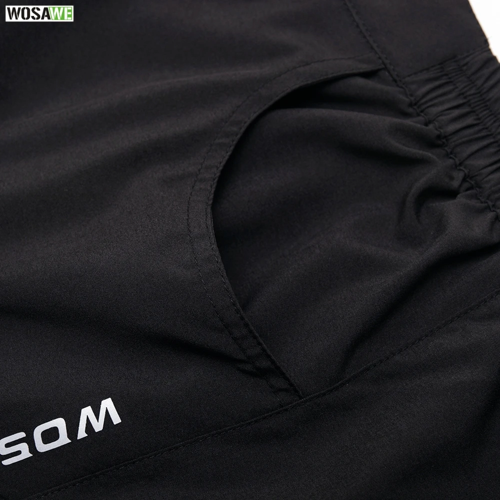 Мужские мотоциклетные шорты WOSAWE летние спортивные штаны на молнии с карманами и