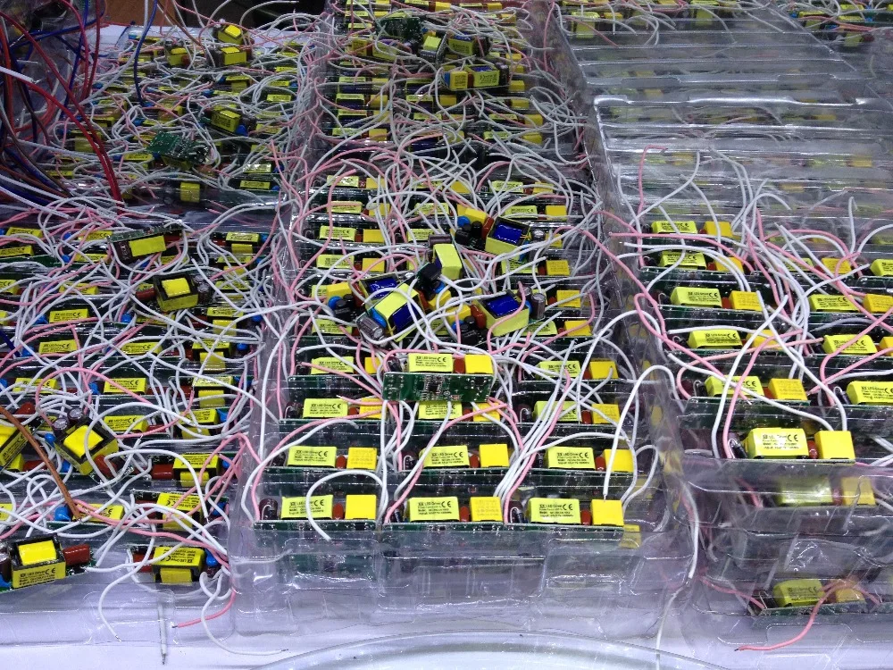 12w15w18w20w светодиодный драйвер 12 20*1 Вт Встроенная неизолированная плата