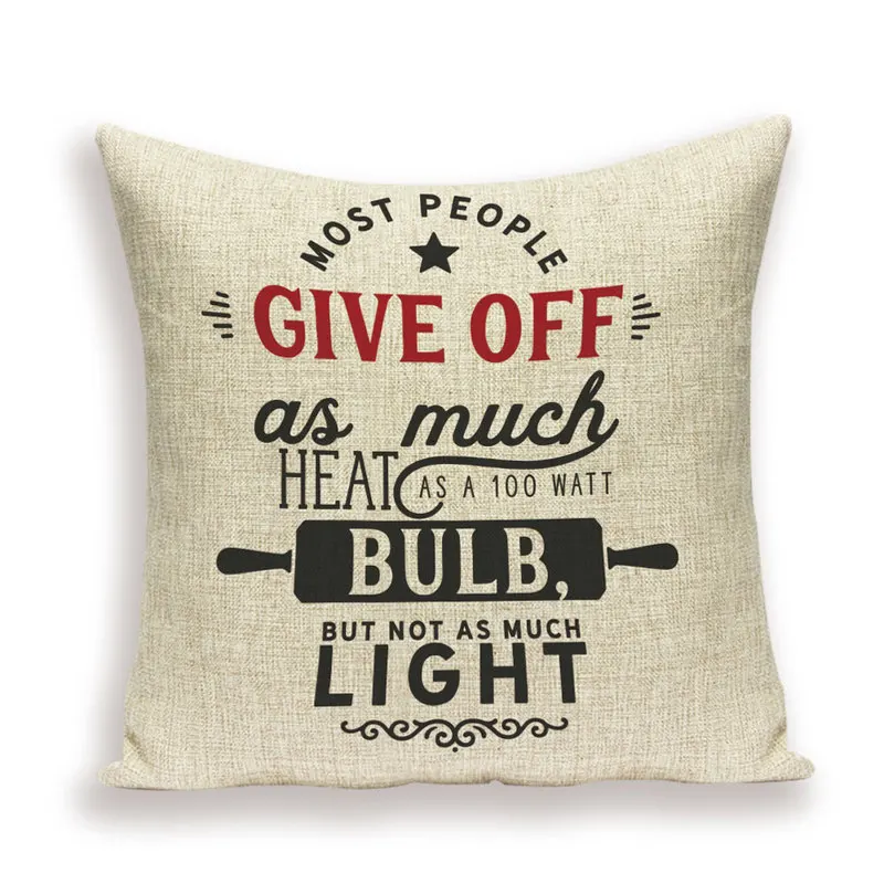 Наволочки с буквенным принтом скандинавские подушки для домашнего декора желтые