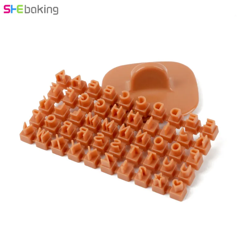 Shebaking 1 шт. Алфавит Письмо печенье формочка для печенья пресс-штамп тиснение DIY Инструменты для украшения тортов из мастики формы для выпечки