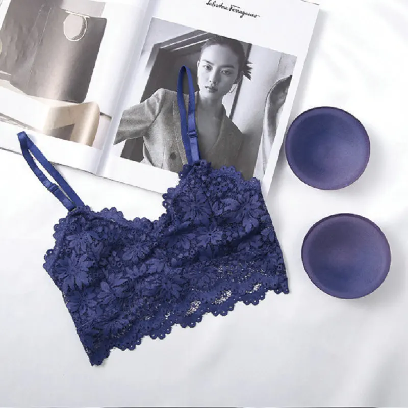 Европейский и американский сексуальный V кружевной бюстгальтер
