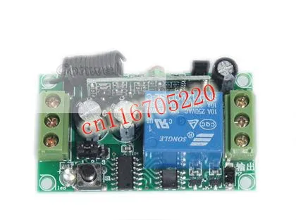 DC 12V 1CH моментальный/рычажный Беспроводной переключатель RF системы