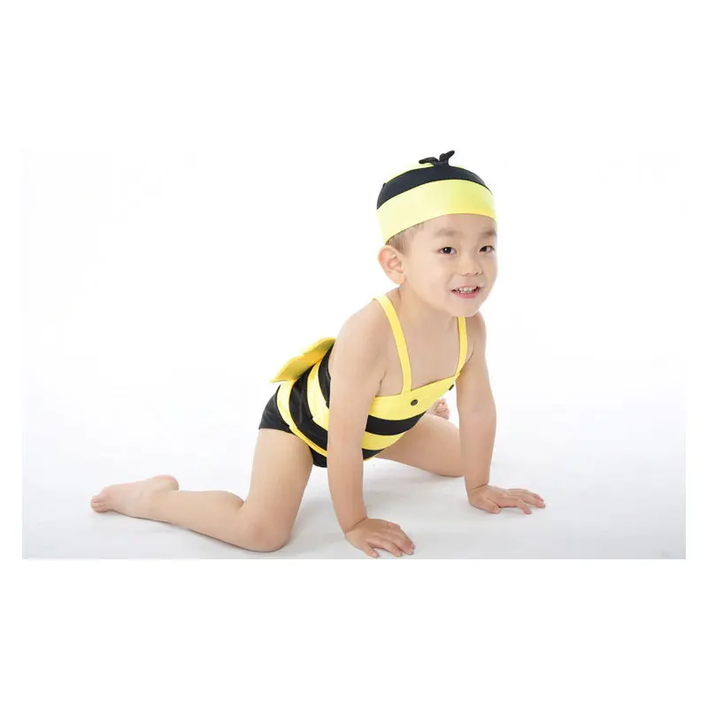 Милый купальный костюм с изображением маленькой пчелы для маленьких детей